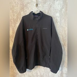 Patagonia Men's XXL Black Adze Polartec Windbloc Softshell Jacket